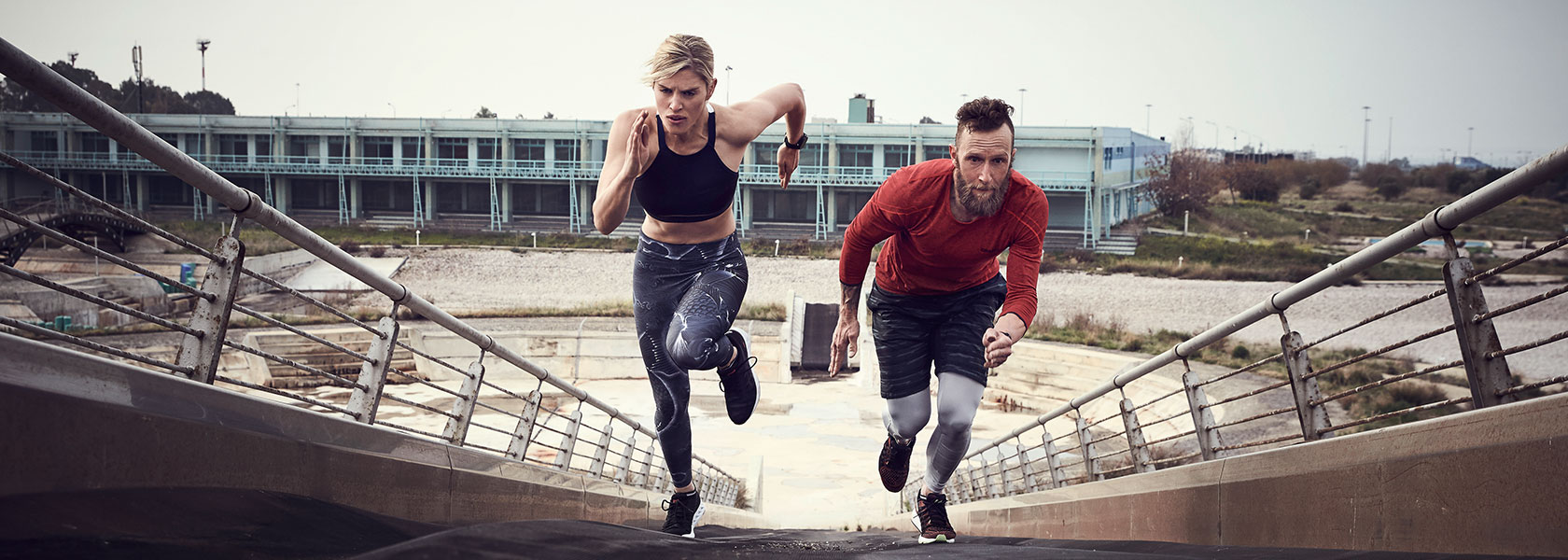 People running wearing Garmin Forerunner watches