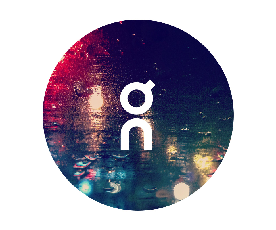 On logo