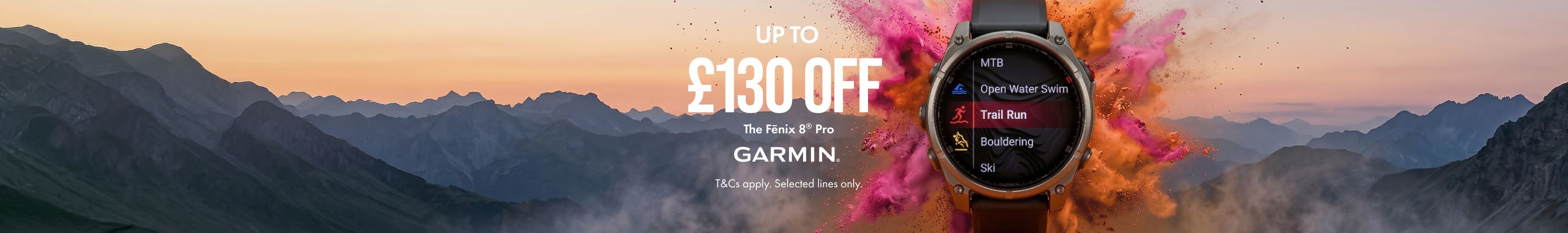 Shop Garmin Fenix 8 Pro offer on Runners need. 