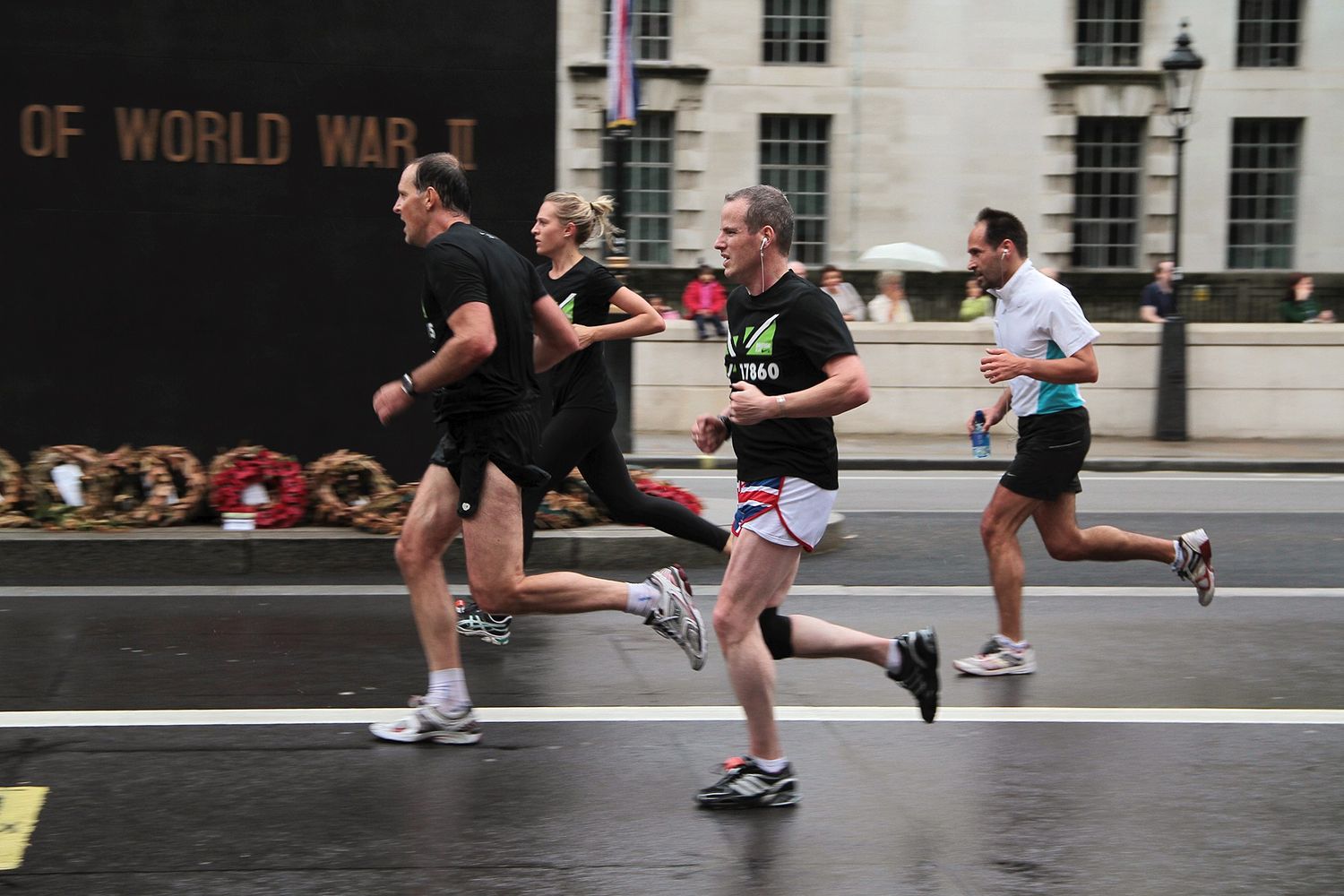 Runners of the London Marathon