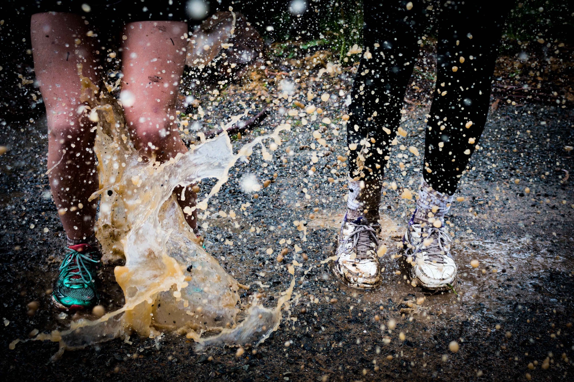 Running shoes for clearance muddy terrain