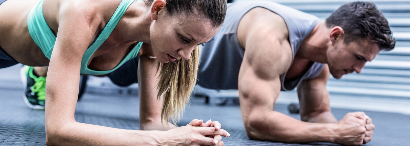 woman stretching