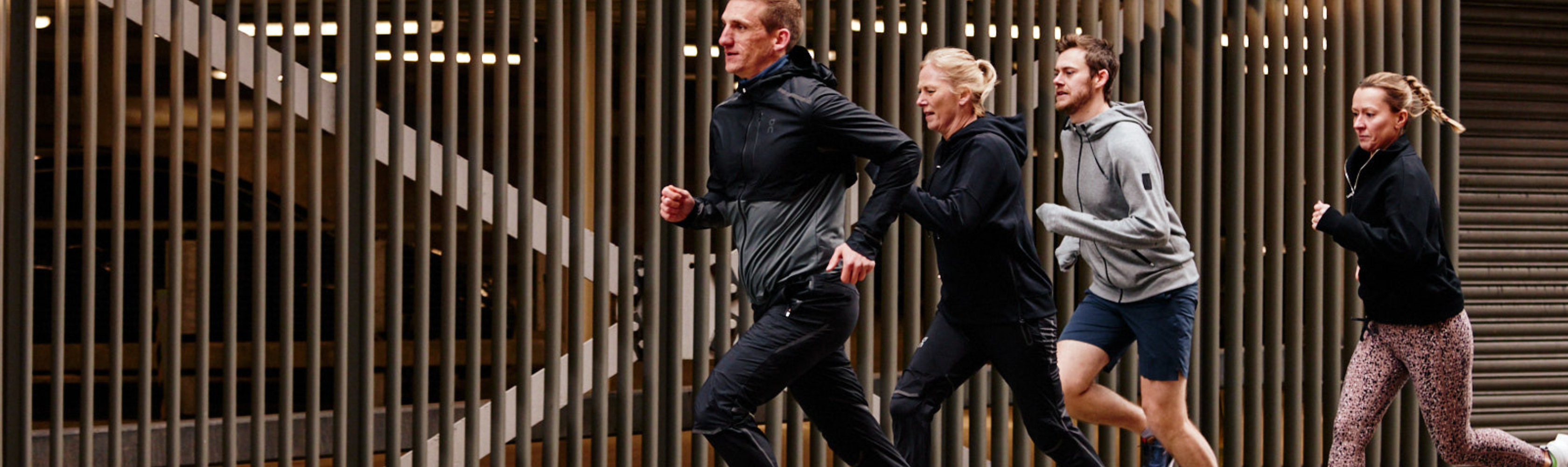 People running together with the words 'Together we run'