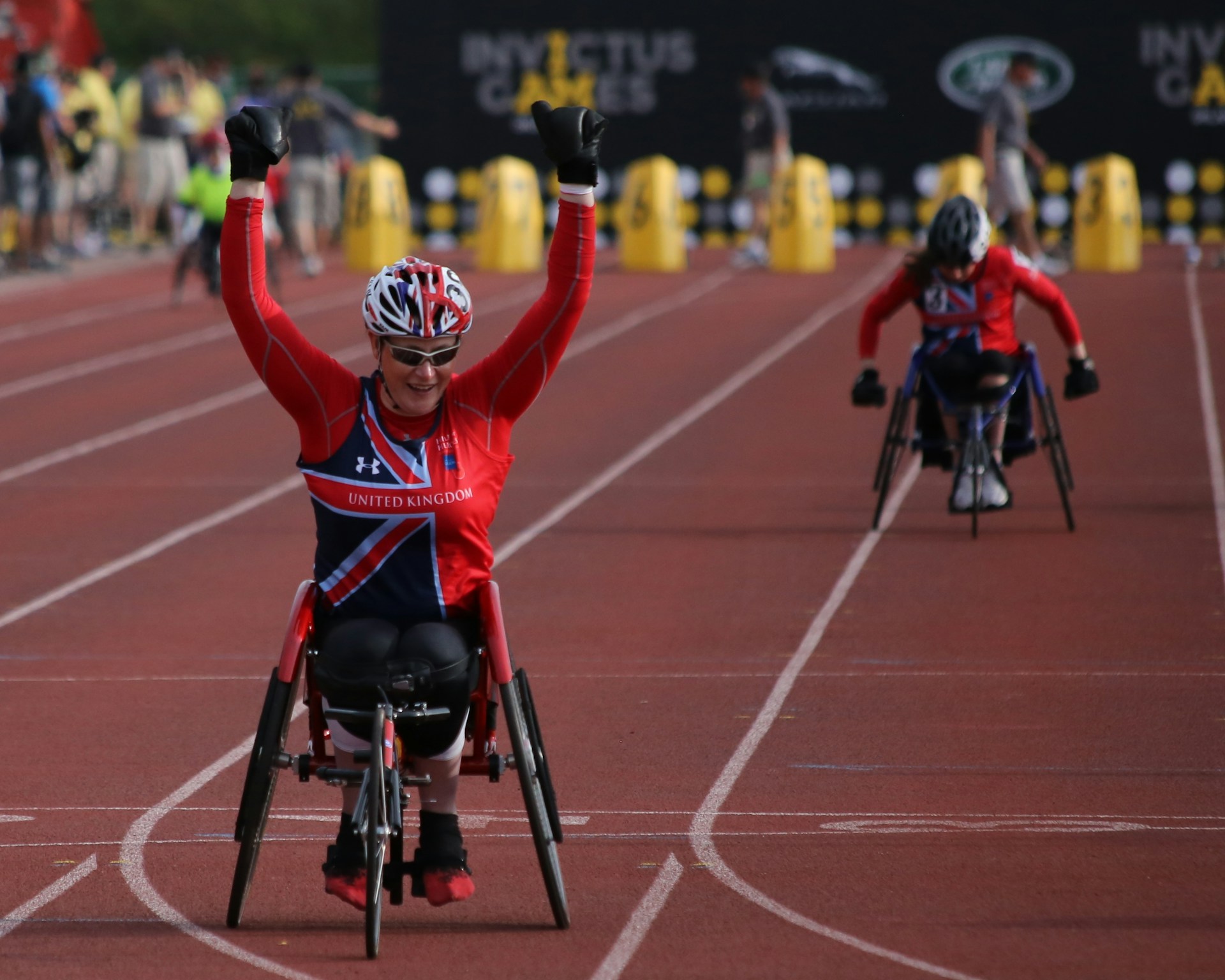 Wheelchair users at the Paralympics