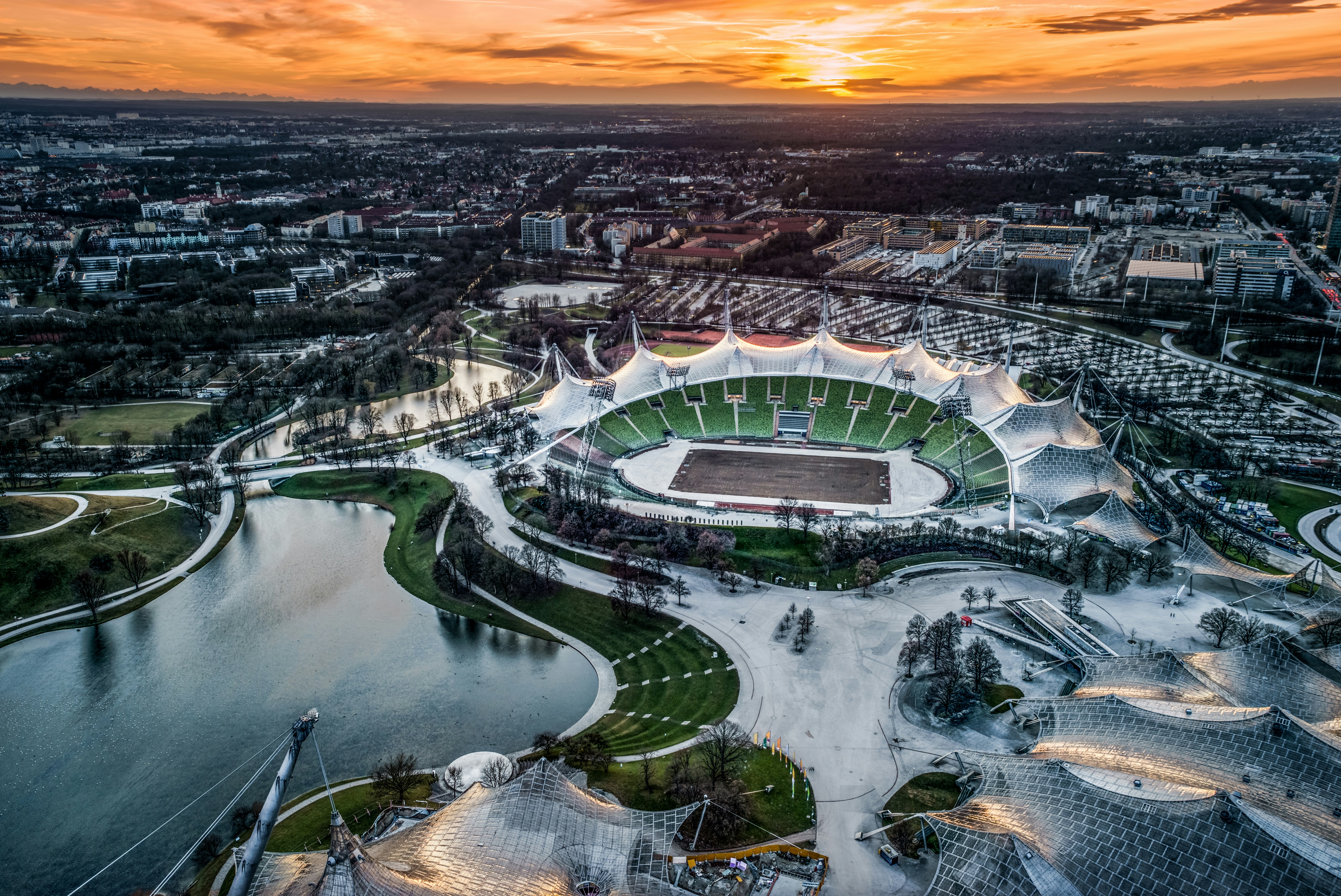 The Olympic Park in Munich