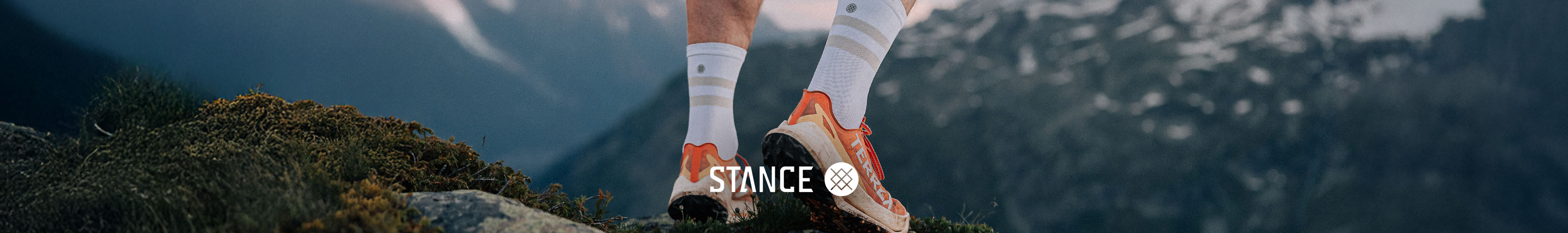 Shop Stance. A pearson standing on top of the hill