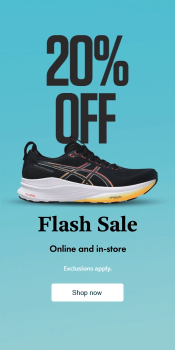 Flash Sale 20% off Running Shoes