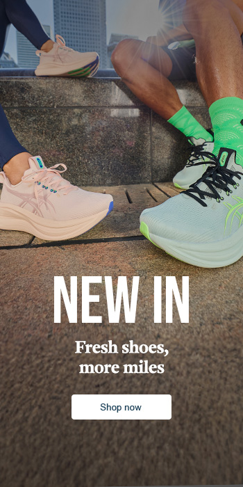 New in - Fresh shoes, more miles