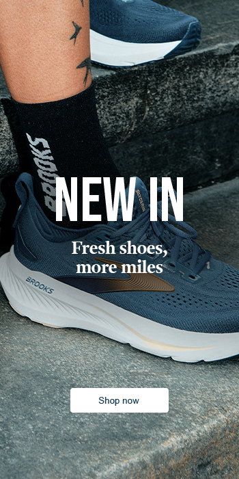 New in - Fresh shoes, more miles