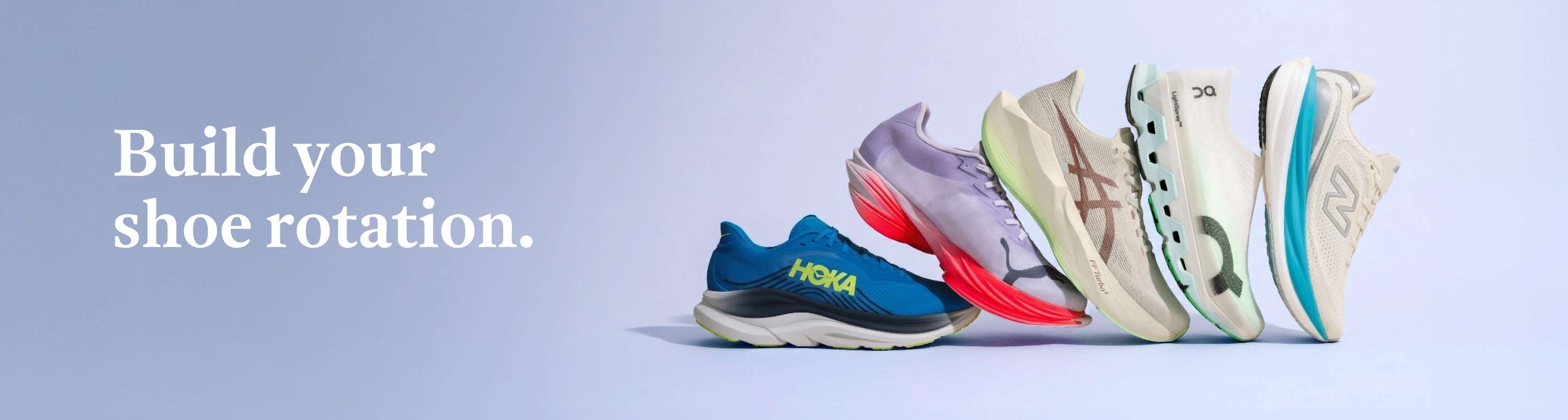 Shop your shoe rotation on runners need