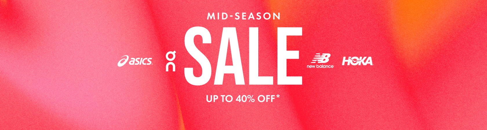 Shop mid-season sale on Runners need