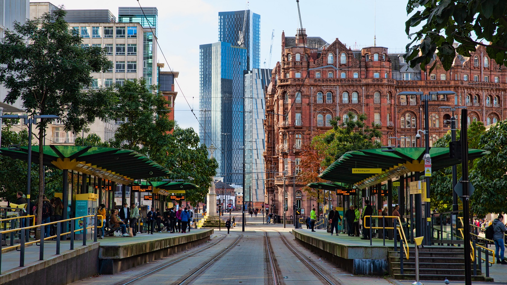 An image of Manchester city centre 